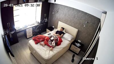 Young and Wild - Bedroom Voyeur Porn Caught