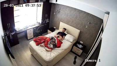 Young and Wild - Bedroom Voyeur Porn Caught