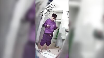 Pissing in the Toilet Cam: Asian Straight Boys Voyeur Web-Cam Gay Porn!