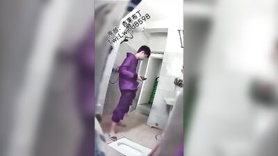 Pissing in the Toilet Cam: Asian Straight Boys Voyeur Web-Cam Gay Porn!