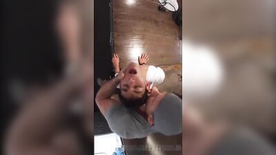 Gay Muscle Daddy Cum with Little Amateur Boy - Interracial Fuck on Action Tube