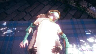 Zelda Yaoi Femboy - Link POV Double penetration Threesome (uncensored)