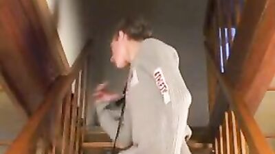 Two Cute Twinks Take The Stairs - Hardcore Amateur Action!