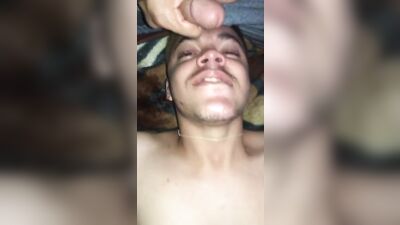 Neighbors son gives me a blowjob