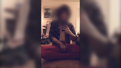 Jerking off over my tights with a vibrator because I'm losing it in quarantine