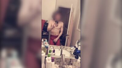 Jerking off over my tights with a vibrator because I'm losing it in quarantine