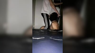 Scally Boy Fucks Mouth Hard