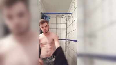 German Twink Naked in Gay Porn!