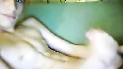 Young Stud On The Couch: A Web-Cam Amateur Gay Porn Video