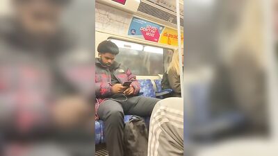 Hardcore Train Bulge in London - Big Cocks