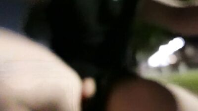 Jerking Off In Public - freeballing On My BMX bike - Cruising At 3am In the park!