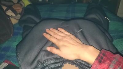 Frat boy enjoy fleshlight anal