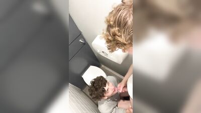 Twinks in the Library Bathroom