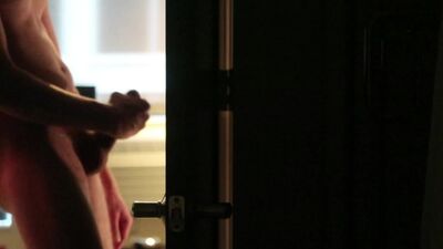 Stud in Underwear Cumming Hard