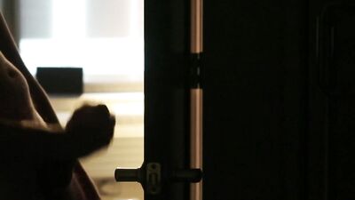 Stud in Underwear Cumming Hard