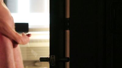 Stud in Underwear Cumming Hard