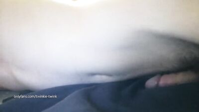 Horny Boy Humping Sofa While Moaning and Shooting Cum