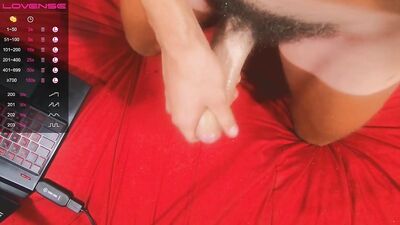 hung twink scott cums hard