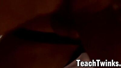 Rough teacher Collin Stone ass breeds black Robbie Anthony