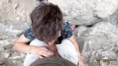 LetThemWatch Hot Twink Jay Magnus Raw Juven Fucked WaterFALL Public blowjob fuck Almost Caught!