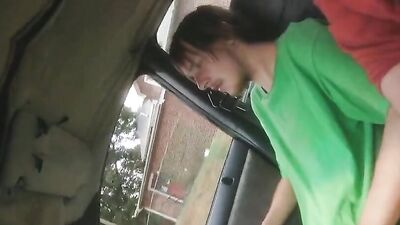 Gay on the Road: Amateur Cum Shots and Handjobs!