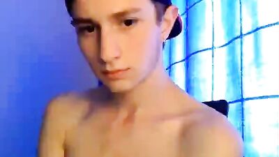 Super cute boy wanking