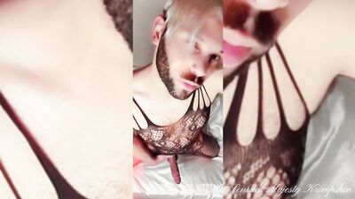 Mysterious and Exotic Redbone, Lingerie and Verbal Decadence, Erotic Masturbation!