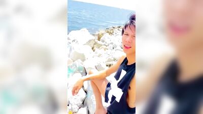 Into the woods.. filming for the first in public/outdoor and I got caught!