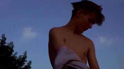 summer cycling. hot blowjob while cycling