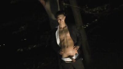 Handjob in the dark forest - Christopher Durham