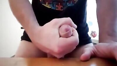 Needs Warmth: Amateur Cum Shots Solo Video