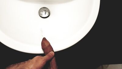 twink big cock pissing hotel pov