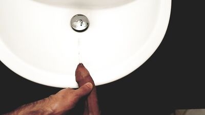 twink big cock pissing hotel pov