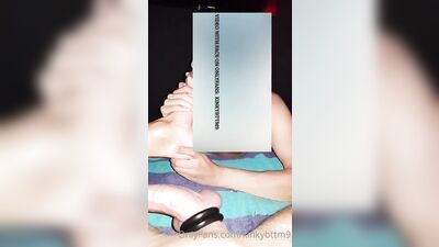 Arab boy licking Feet and BWC and getting fucked