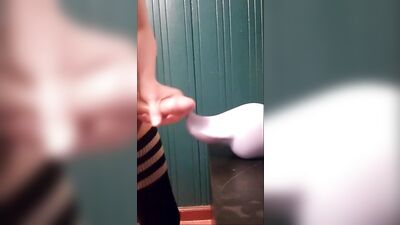 Big Dick Twink Fucks Bad Dragon Fleshlight With Cumshot