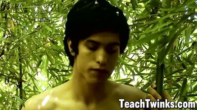 Twink gets an anal lesson from hung buddy