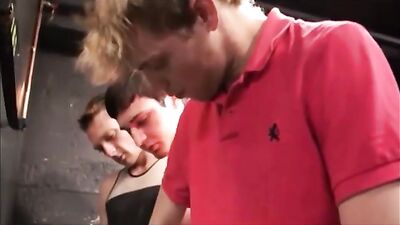 Gay Porn Toilet Bangers: Group Sex Oral Public Outside! Experience the thrill of being caught in public while indulging in some hot group sex and oral action with Toilet Bangers!