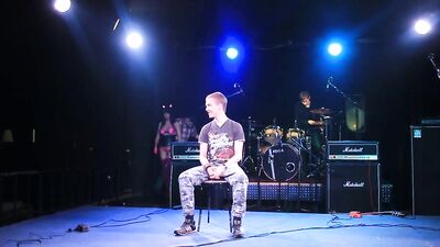 Stripped on Stage: Unleashed Gay Public Outside Boys