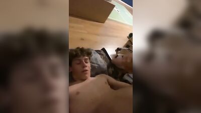 Teen Boy Cum on His Face Web-Cam Solo Action Amateur Voyeur!