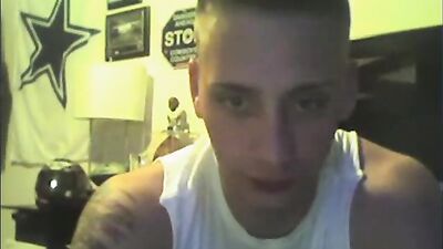 Cumshot King: Hot Straight Boy Wanking in Gay Porn Video!