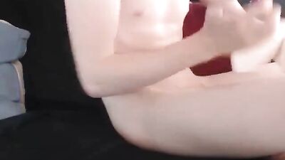 Young Cam Boy Cums Hard in Hairless Porn Video!