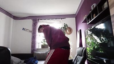 Self-Loving Amateur Webcam Cum-Free Thrill