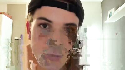 Cumming Twink! Raw Handjob Action with Tatted Hunk