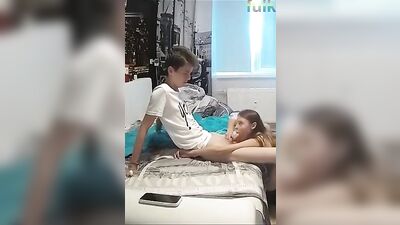 Twink Web Cam Sensation: Amazing Cute Twink Gets Sucked Off by Girl!