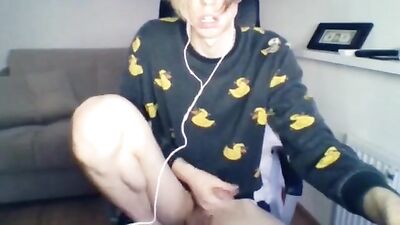 Ducky Boys Amateur Fun! Web-Cam Socks Porn Twink Adventure - Dirty Lustful Pleasures with Ducky Boy!