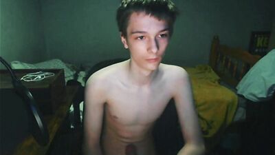 Jasons Big Cock Frat Boy Handjob Show!