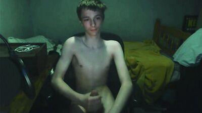 Jasons Big Cock Frat Boy Handjob Show!