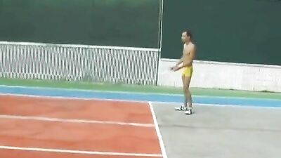 Tennis-Boys - Action Replay! Two Gays Playing Tennis Like Pros!