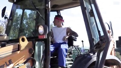 Office Cock Worship: Fucks His Coworker in Public!