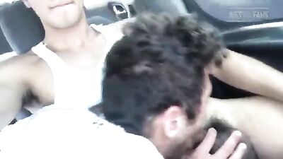 Dnz Road Head: Big Cock Amateur Oral Delight